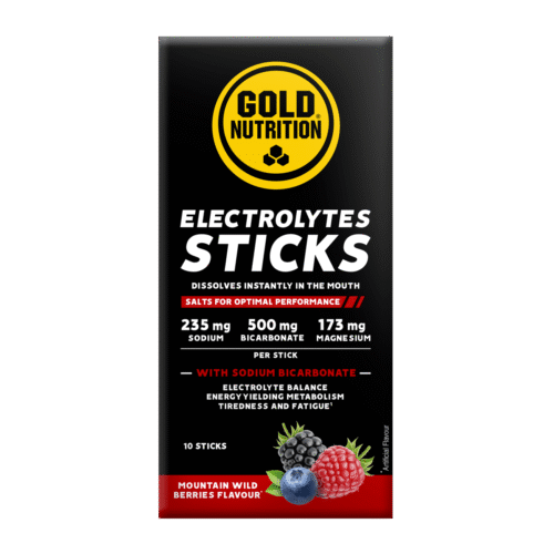 Electrolytes Sticks 10 Saquetas Gold Nutrition