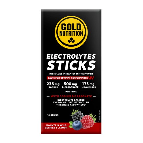 Electrolytes Sticks 10 Saquetas Gold Nutrition