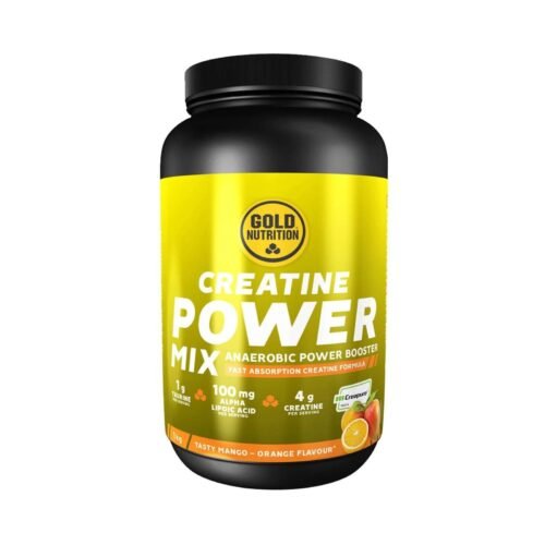 Creatina Power Mix Creapure 1kg Manga–Laranja Gold Nutrition