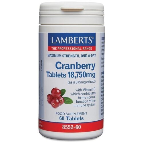 Cranberry 18,750mg 60 Comprimidos Lamberts