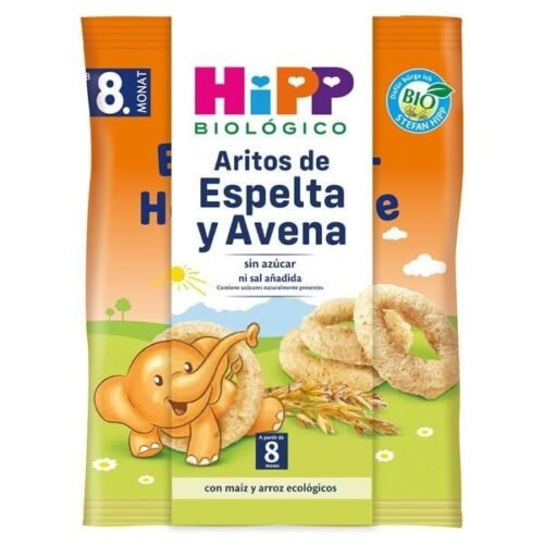 Argolas de Espelta e Aveia Bio 30 G Hipp