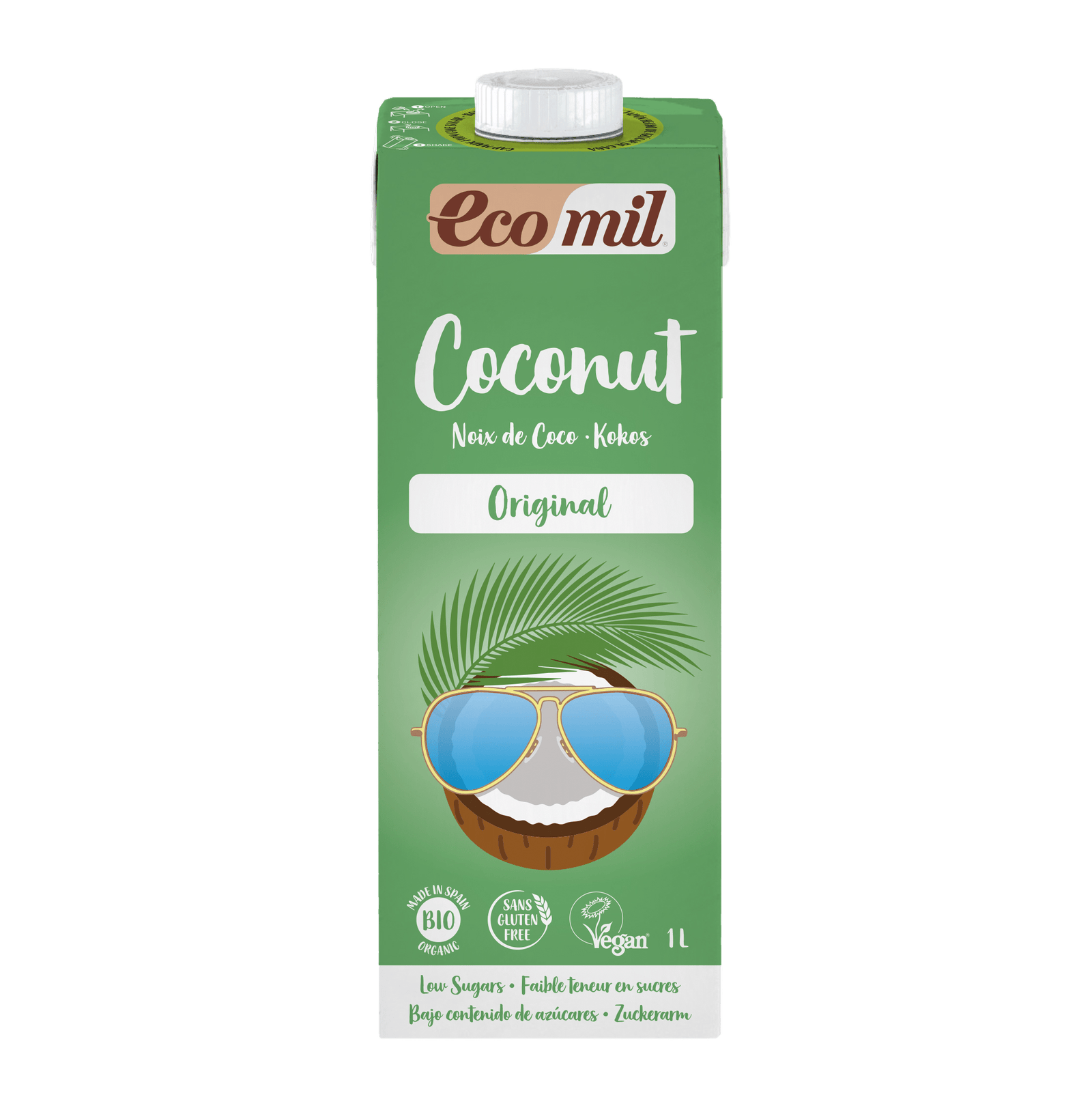 Bebida De Coco Original 1 Lt Ecomil