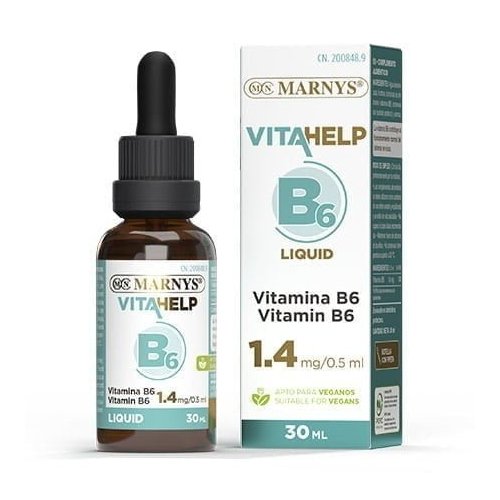 Vitamina B-6 Líquida Vitahelp 30 Ml. Marnys