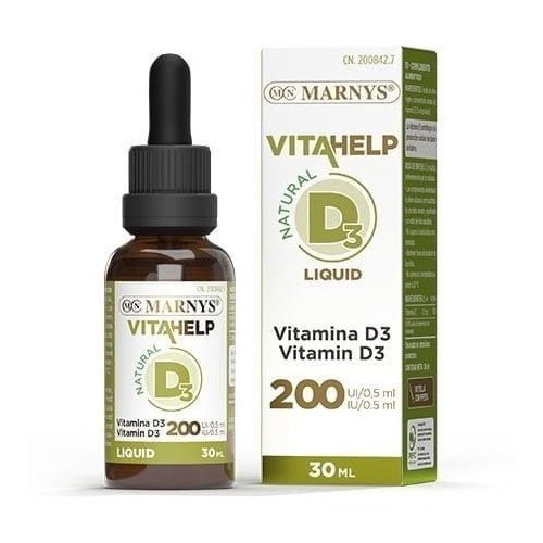 Vitamina D-Líquida Vitahelp 30 Ml. Marnys