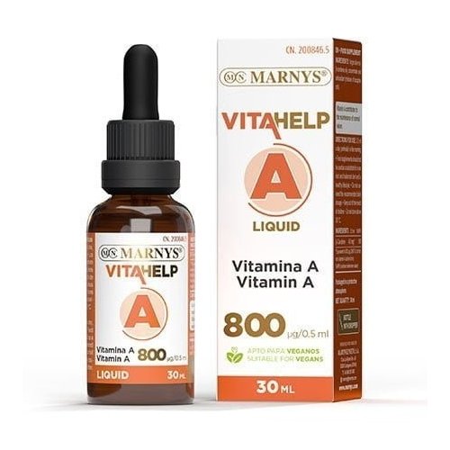 Vitamina A Líquida Vitahelp 30 Ml. Marnys