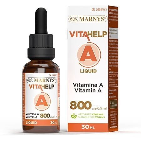 Vitamina A Líquida Vitahelp 30 Ml. Marnys