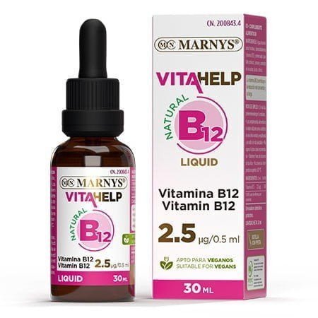 Vitamina B-12 Líquida Vitahelp 30 Ml. Marnys