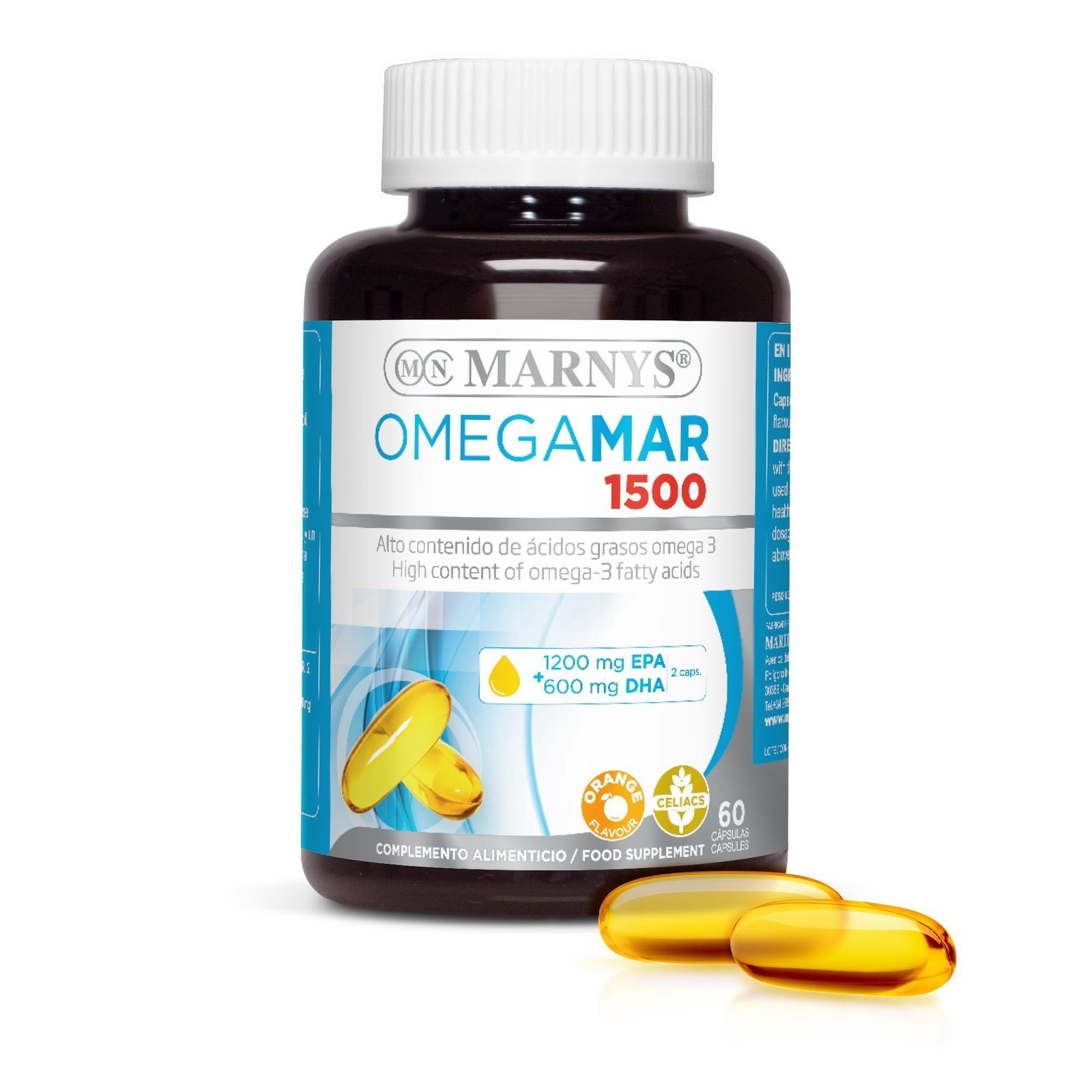 Omegamar 1500 60 Softgels Marnys