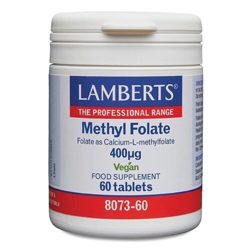 Methyl Folate 400µg 60 Comprimidos Lamberts