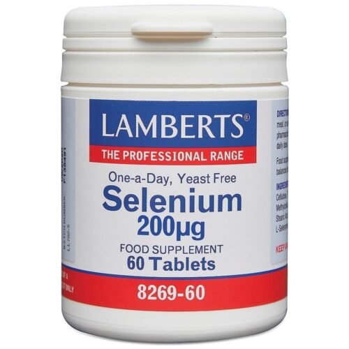 Selenium 200µg 60 Comprimidos Lamberts