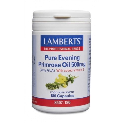 Pure Evening Primrose Oil 500mg 180 Cápsulas Lamberts