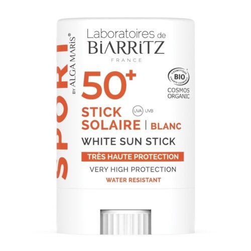 Protetor Solar Stick Sport tom Branco SPF50+ 12G Laboratoires Biarritz