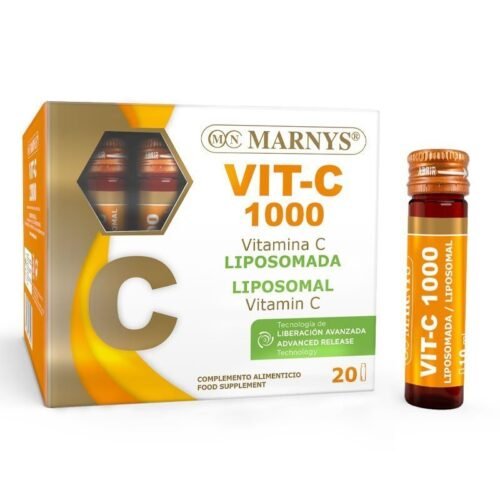 Vitamina C 1000 Lipossomada 20 Frascos Marnys