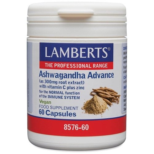 Ashwagandha Advance 5671 mg 60 Cápsulas Lamberts