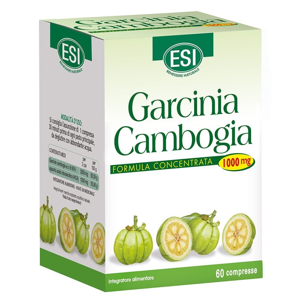 Garcinia Cambogia 1000 mg 60 Comprimidos ESI