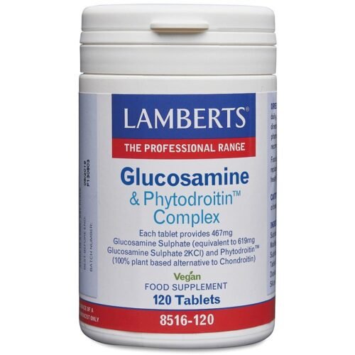 Glucosamine e Phytodroitin Complex 120 Comprimidos Lamberts
