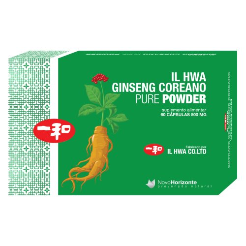 Ginseng Pure 60 Cápsulas Il Hwa