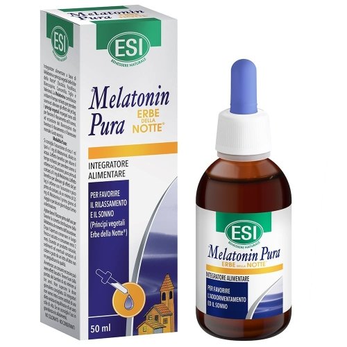 Melatonina Pura Com Erba Della Notte 50 Ml ESI