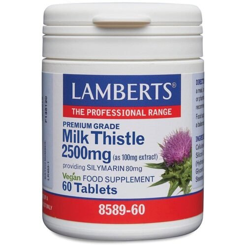 Milk Thistle 2500mg 60 Comprimidos Lamberts