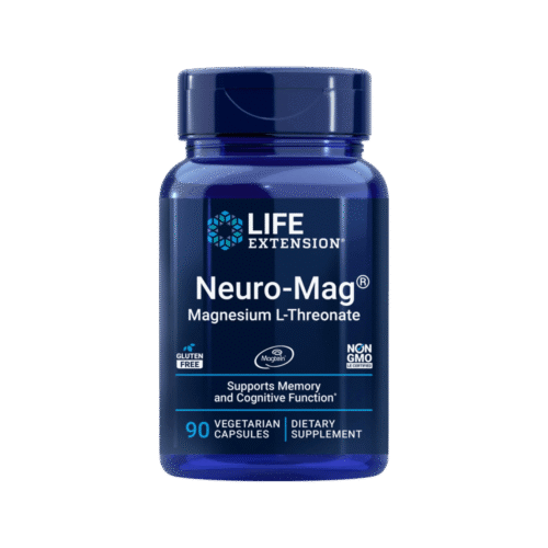 L-Treonato de Magnésio (Neuro-Mag®)( Magtein) 90 Cápsulas Life Extension