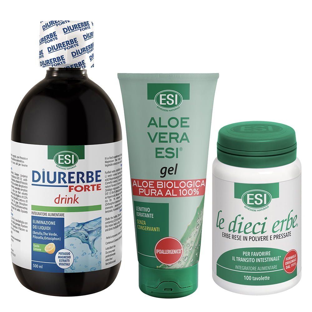 Pack Verão (Diurerbe, Le Dieci Erbe e Aloé Vera Gel)