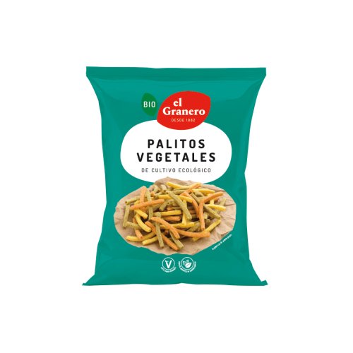 Palitos Vegetais Bio 70g El Granero