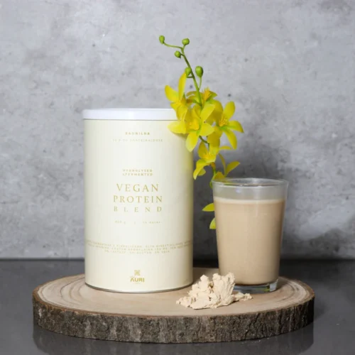 Proteína Vegetal Hidrolisada e Fermentada Baunilha 450 G Auri Foods