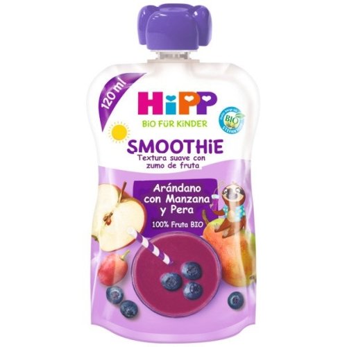 Smoothie Mirtilo, Maçã e Pera 120 G Hipp