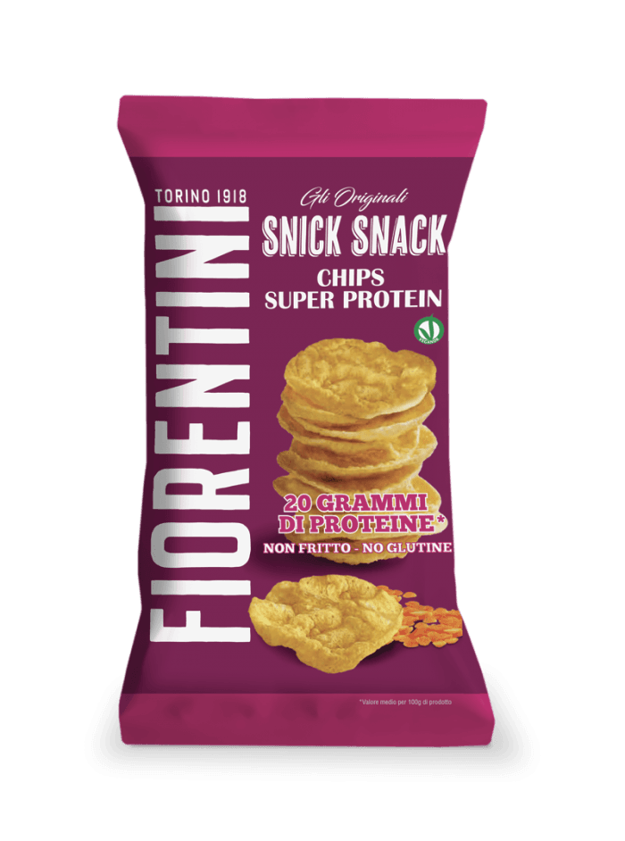 Snick Snack Chips Super Protein 65g Fiorentini