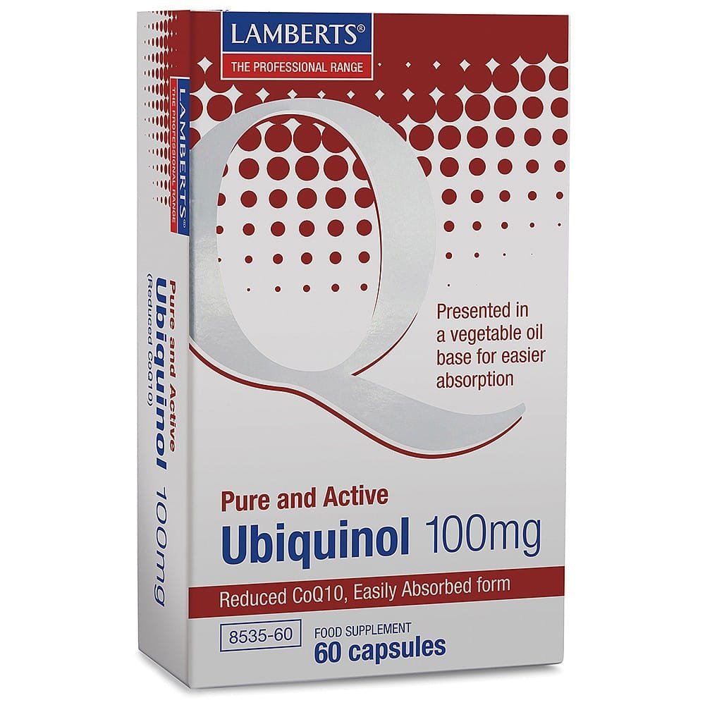 Ubiquinol 100mg 60 Cápsulas Lamberts
