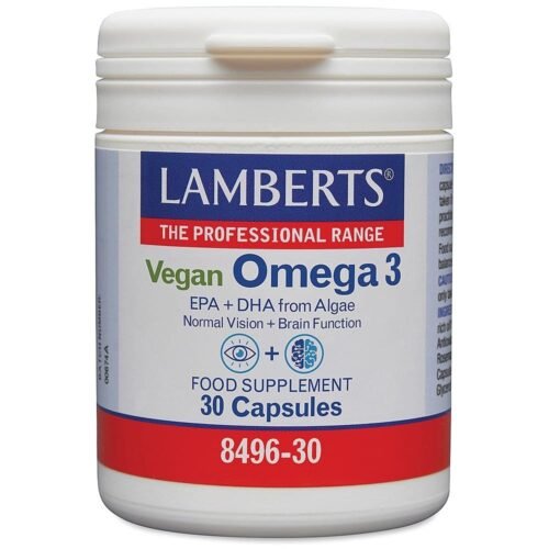 Vegan Omega 3 30 Cápsulas Lamberts