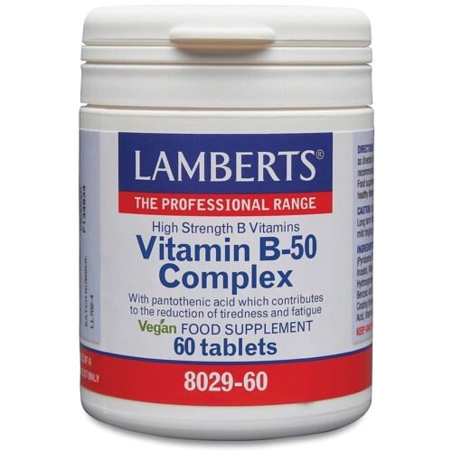 Vitamin B-50 Complex 60 Comprimidos Lamberts