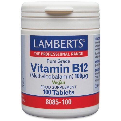 Vitamin B12 100µg 100 Comprimidos Lamberts