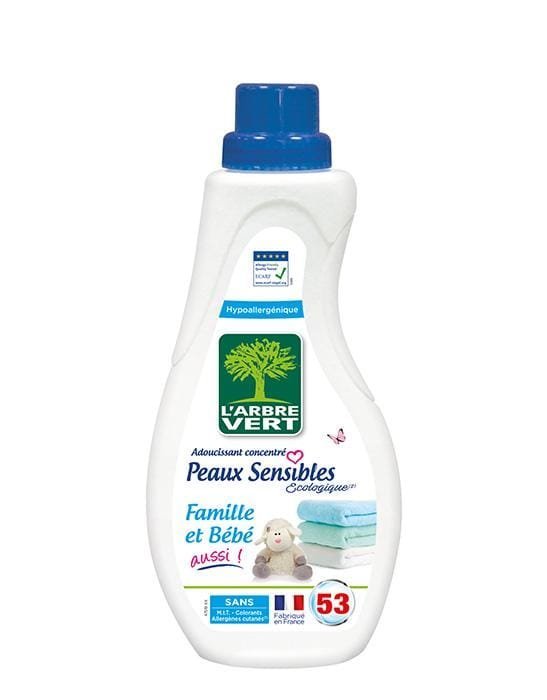 Amaciador Concentrado 800 ml Sem Perfume (Pele Sensível) L'arbre Vert