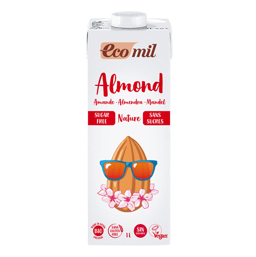 Bebida De Amêndoas Nature Bio 1 Lt Ecomil