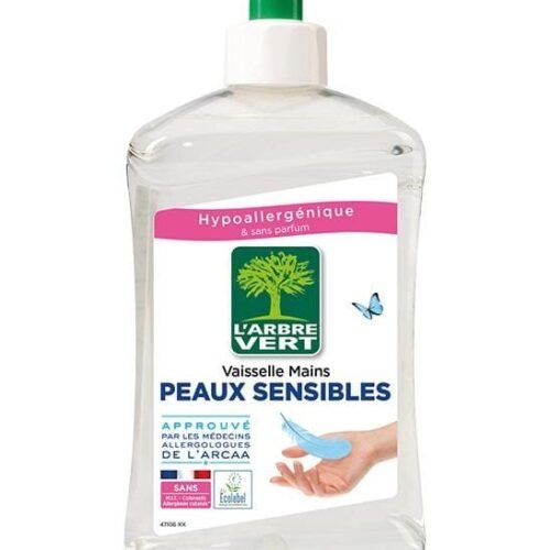 Detergente Manual Loiça 750 ml Sem Perfume (Pele Sensível) L'arbre Vert
