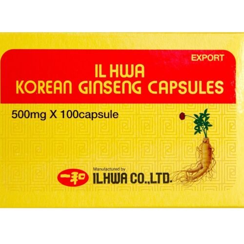 Ginseng 100 Cápsulas Ilhwa