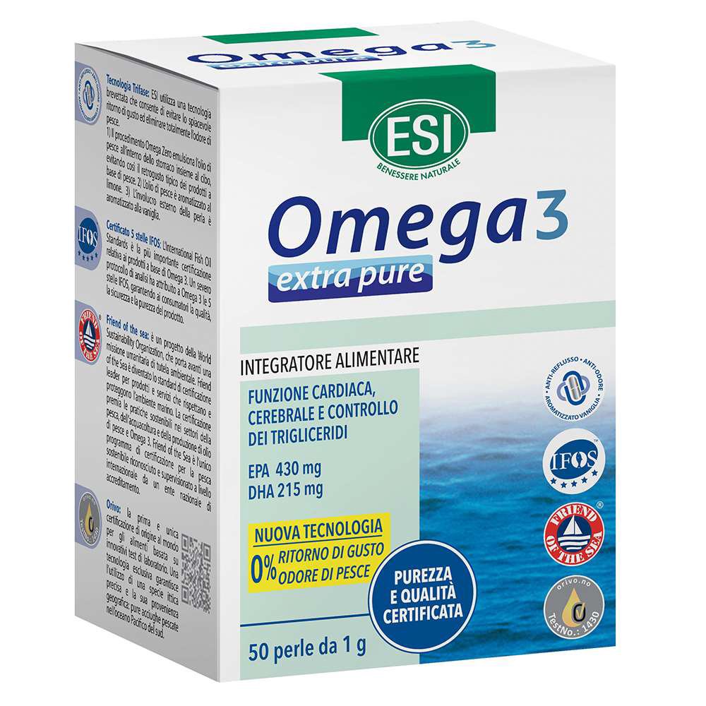 Ómega 3 Extra Pure 50 Cápsulas ESI - Image 2