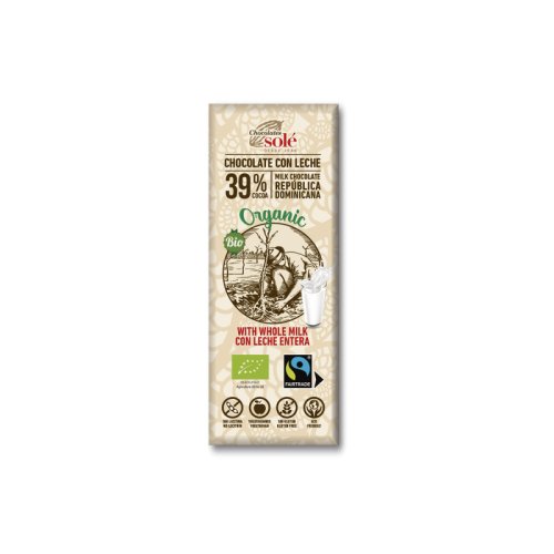 Chocolate De Leite 25g Bio Solé