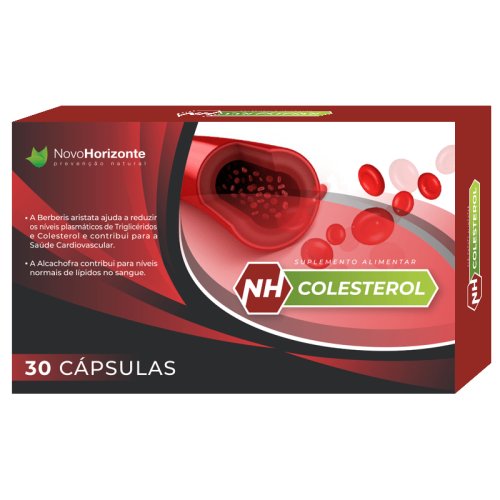 NH Colesterol 30 Cápsulas Novo Horizonte