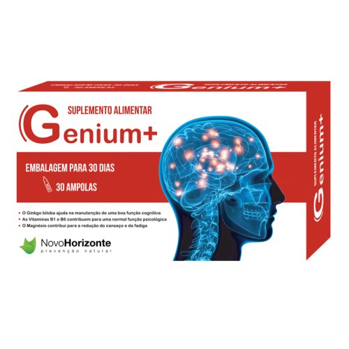 Genium + 30 Ampolas Novo Horizonte