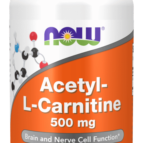 Acetyl L-Carnitine 500 Mg 50 Cápsulas Now