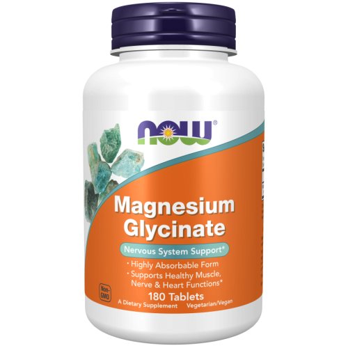 Magnesium Glycinate 180 Comprimidos Now