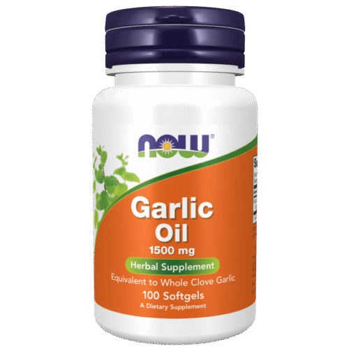 Garlic Oil 1500 Mg 100 Cápsulas Now