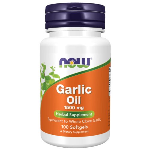 Garlic Oil 1500 Mg 100 Cápsulas Now