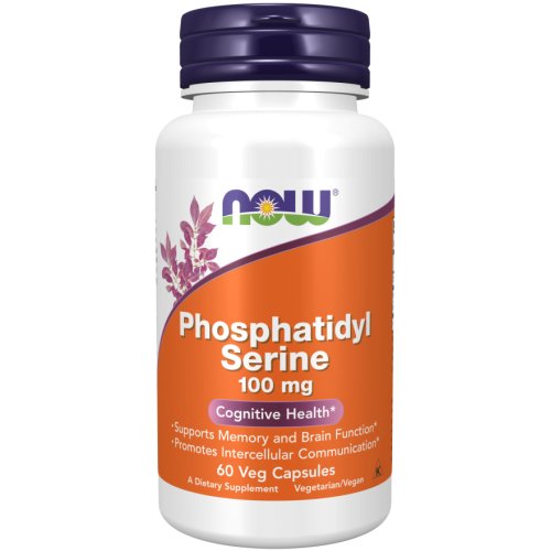 Phosphatidyl Serine 100 Mg 60 Cápsulas Now