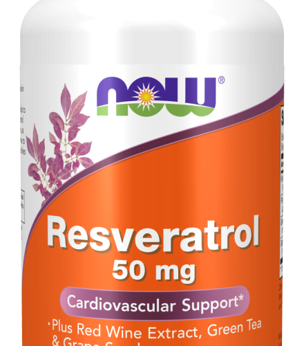 Natural Resveratrol 50 Mg 60 Cápsulas Now