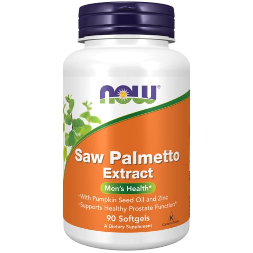 Saw Palmetto Extract (Zinc) 90 Softgels Now