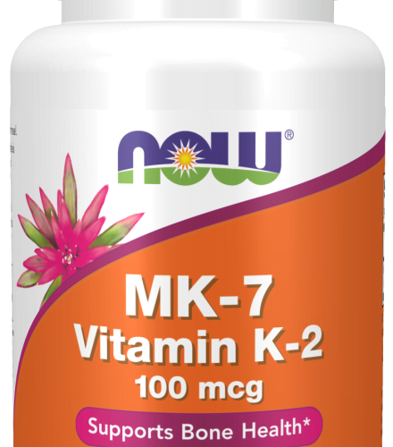 MK-7 Vitamin K-2 100 mcg 60 Cápsulas Vegetais Now