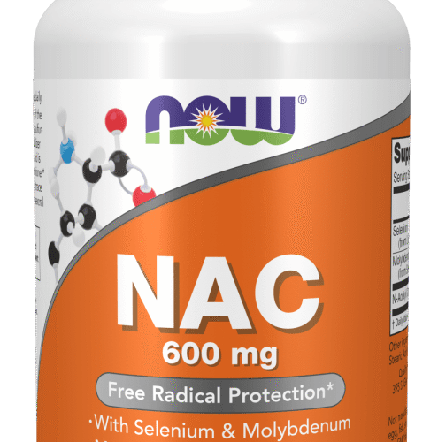Nac 600 mg 100 Cápsulas Vegetais Now